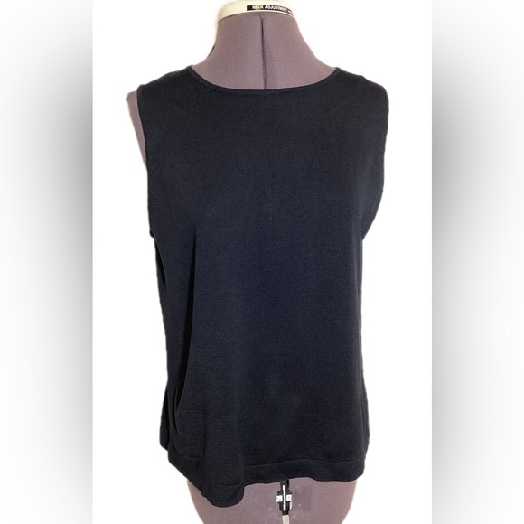 Maille Ishyu Tops - Maille Ishyu Silk Capsule Knit Tank Sz L Classic Basic Staple Elegant Minimalist